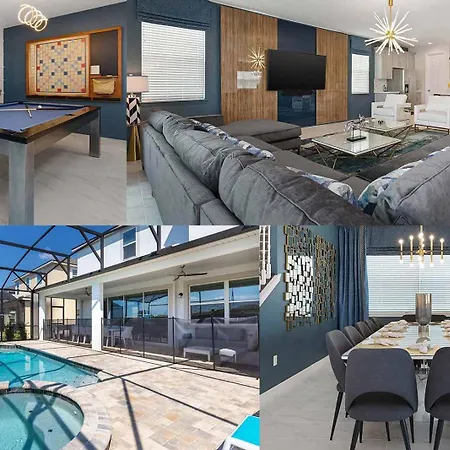 Fab Villa Near Disney With Gamer Br, Theater & Arcade